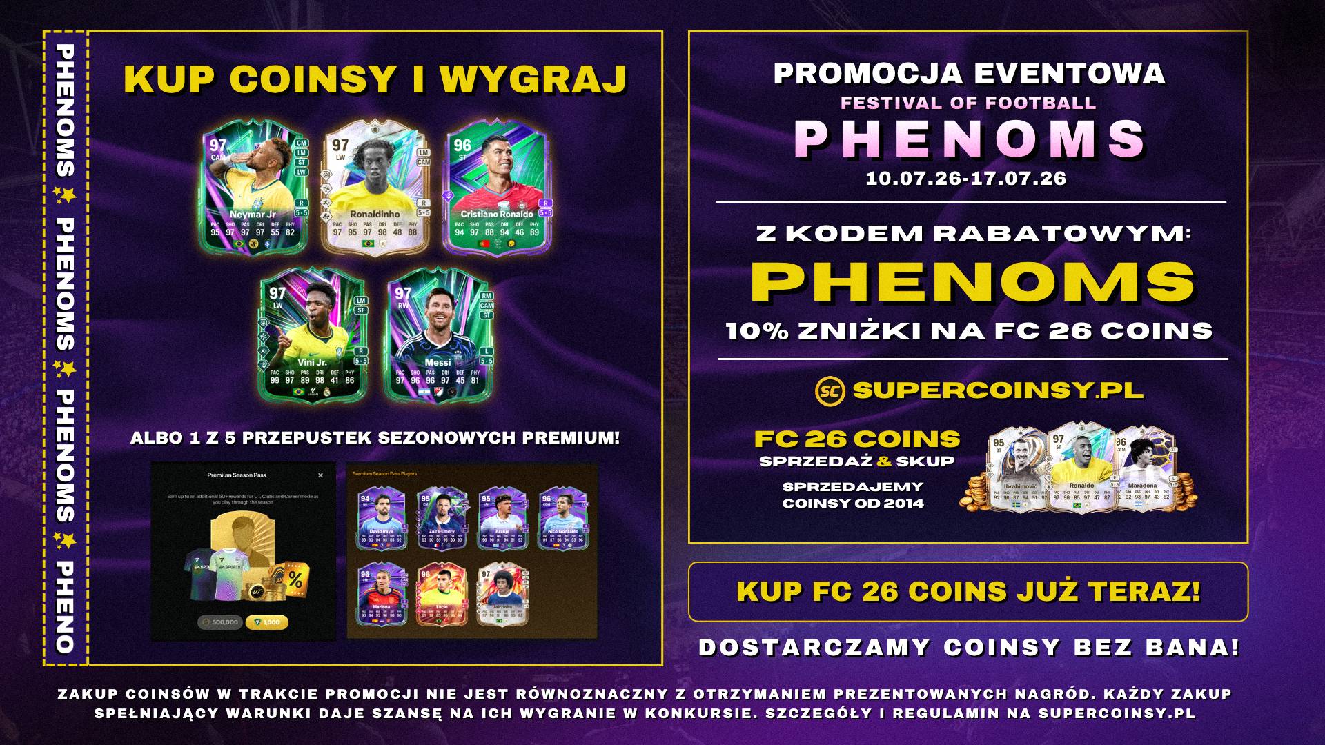 PHENOMS Promocja